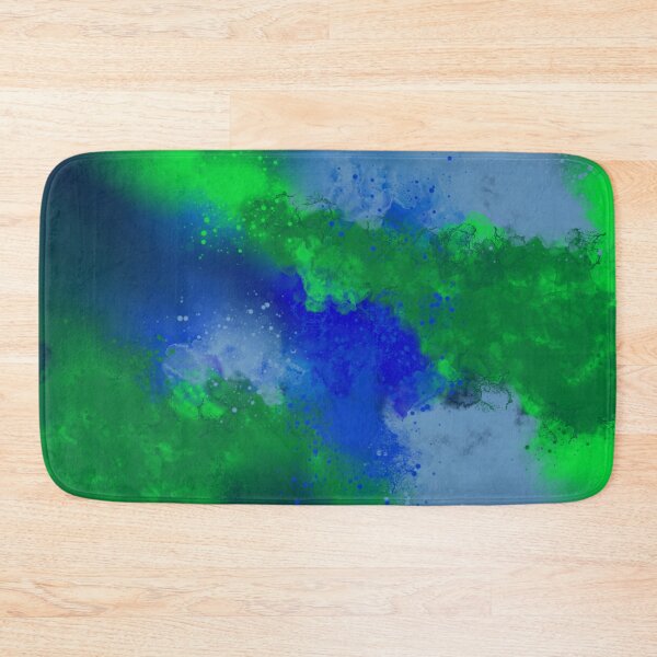 Item preview, Krypton - Blue Green Abstract designed and sold by Joey Santiago.