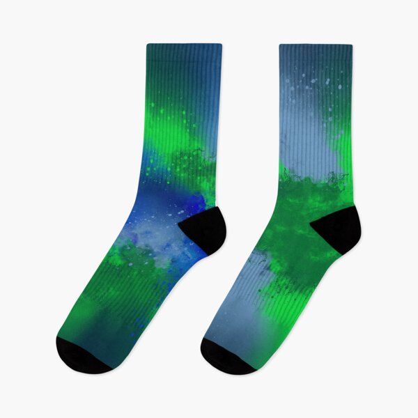 Item preview, Krypton - Blue Green Abstract designed and sold by Joey Santiago.