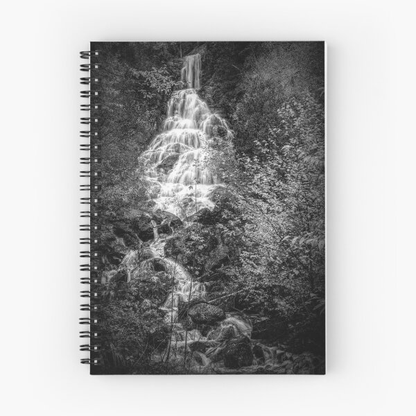 Item preview, Black Beaver Falls in Agawa Canyon BW designed and sold by jrtwynam.