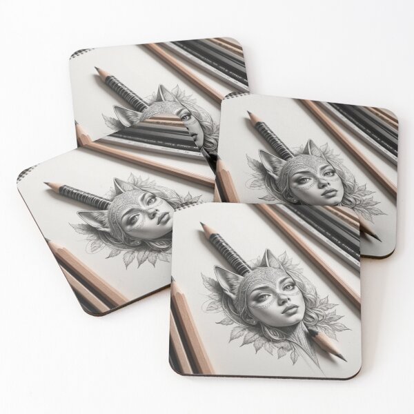 Item preview,  Artistic Pencil Sketch designed and sold by TrendyGalaxy.