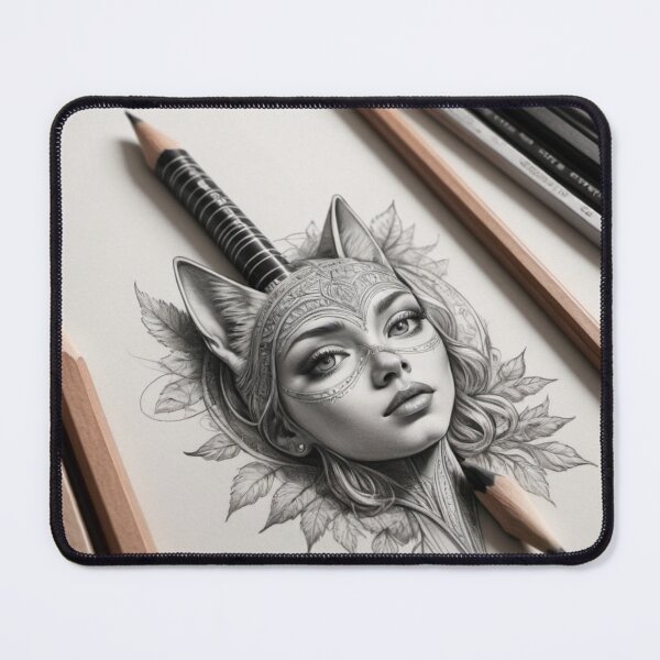 Item preview, Artistic Pencil Sketch designed and sold by TrendyGalaxy.