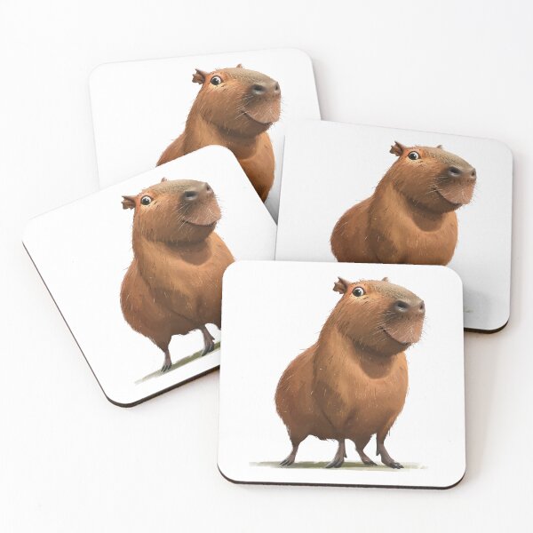 Item preview, Rüdiger the Capybara | Comic Cartoon Style designed and sold by AniDragonfly.