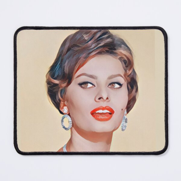 Item preview, Sophia Loren art portrait designed and sold by Pinkgnomie.