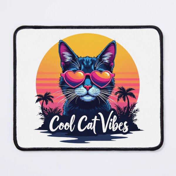 Item preview, Retro cool cat vibes designed and sold by InkInduldge.