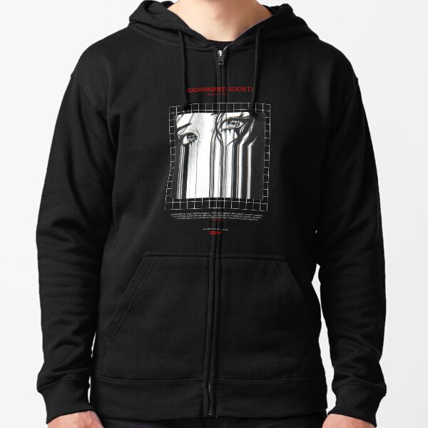 BRAINWASHED SOCIETY Zipped Hoodie