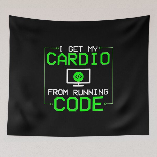 Item preview, Code Meme 3 (black bg) designed and sold by DreamPrintPro.
