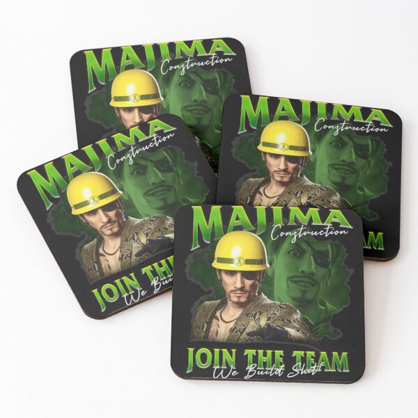 Item preview, Majima Construction Yakuza Design designed and sold by MerikuroCreates.