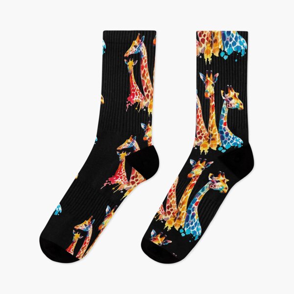 Artikelvorschau, Niedliche Aquarell-Giraffen-Malerei entworfen und verkauft von SideKickCreates.