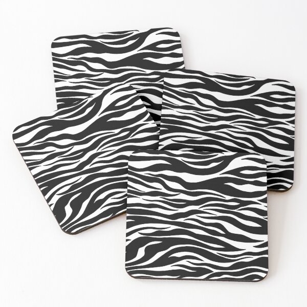 Item preview, Black & White Tiger Animalier Pattern designed and sold by Phanya-Style.