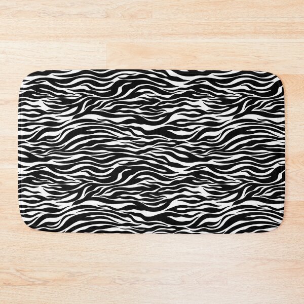 Item preview, Black & White Tiger Animalier Pattern designed and sold by Phanya-Style.