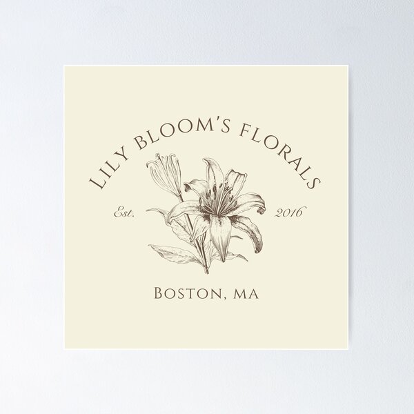 Item preview, Lily Bloom's Floral Shop designed and sold by Lara Badoco.