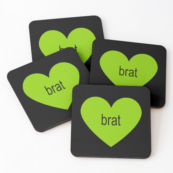 Item preview, Brat Heart designed and sold by Caring Hearts.