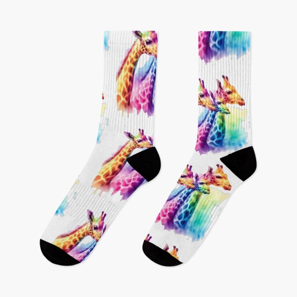 Artikelvorschau, Niedliche Aquarell-Giraffen-Malerei entworfen und verkauft von SideKickCreates.