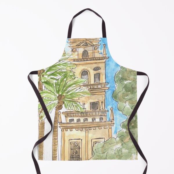 Item preview, Puerta del Perdon Watercolor Illustration designed and sold by kriti130.