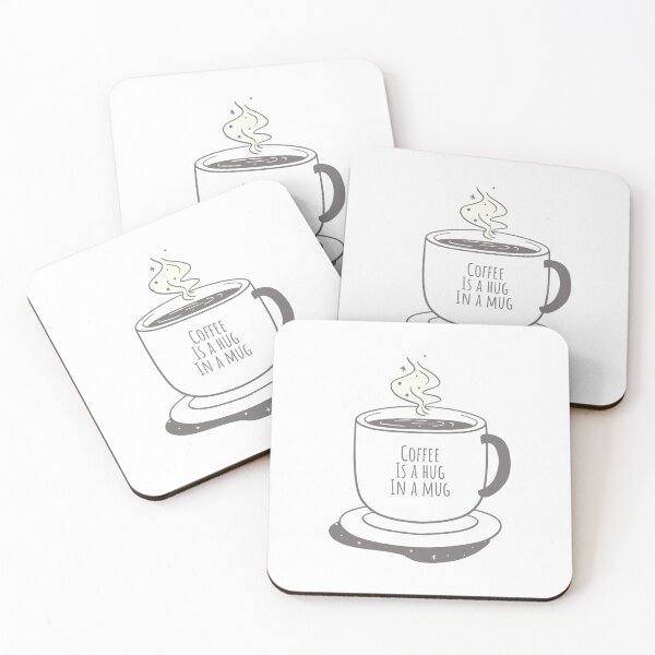 Artikelvorschau, Kaffee ist eine Umarmung in einer Tasse entworfen und verkauft von DZKclothing.
