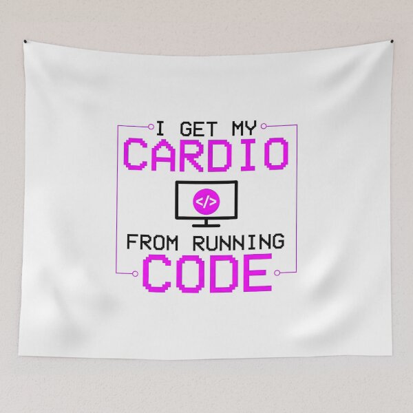Item preview, Code Meme 3 (purple with white bg) designed and sold by DreamPrintPro.