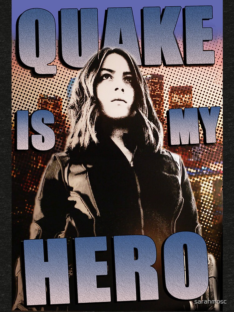 quake is my hero shirt