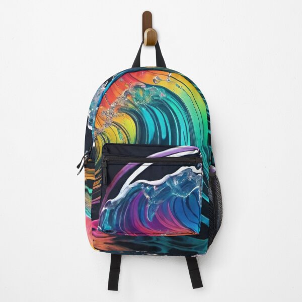 Item preview, Vibrant Wave of Multiple Colors designed and sold by masabo.