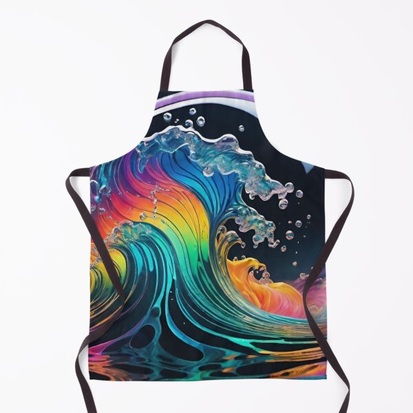 Item preview, Vibrant Wave of Multiple Colors designed and sold by masabo.