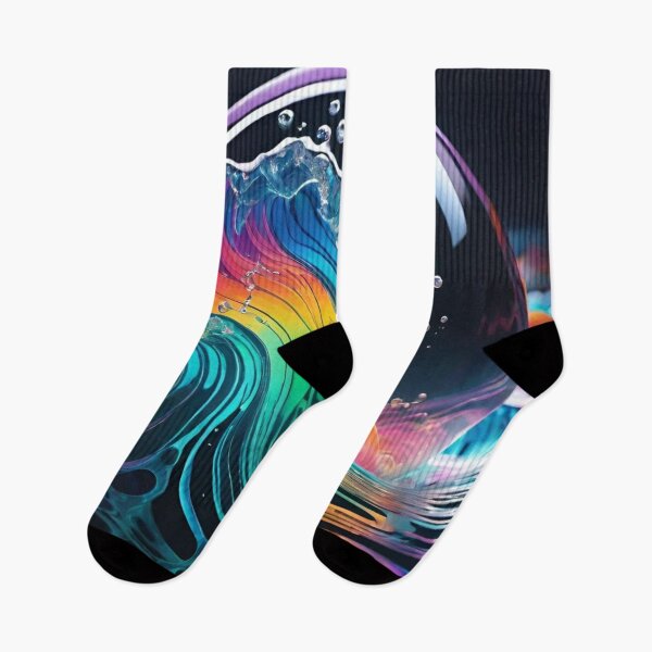 Item preview, Vibrant Wave of Multiple Colors designed and sold by masabo.