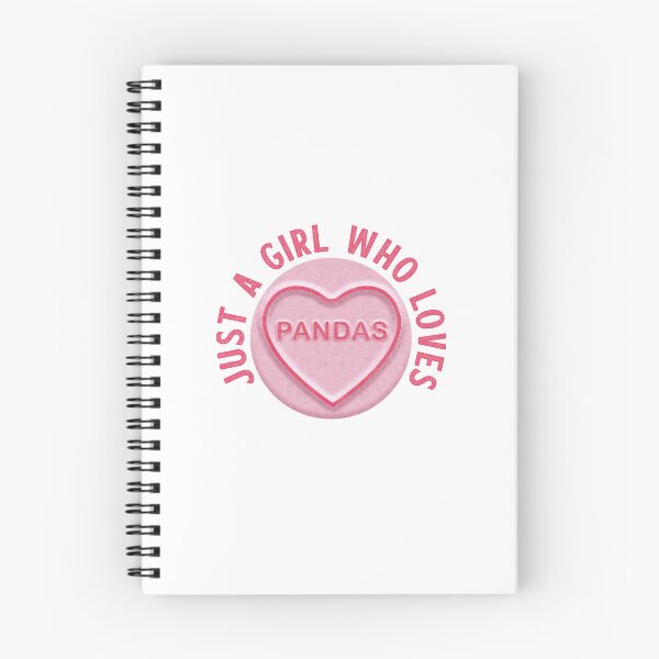 Item preview, Just A Girl Who Loves Pandas designed and sold by WASABISQUID.