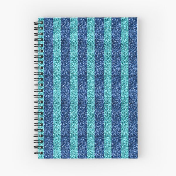 Item preview, Modern stripe design, blue and turquoise, with  glitter look designed and sold by MarionsArt.