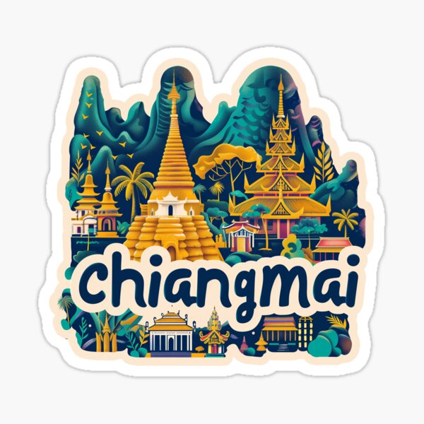 Item preview, Chiang Mai, Thailand designed and sold by WildernessTees.