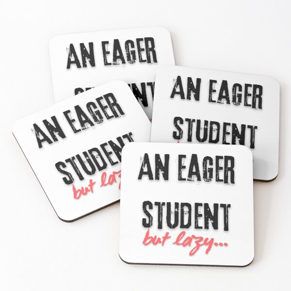 Item preview, "An eager student but lazy." designed and sold by Slowianeczka.