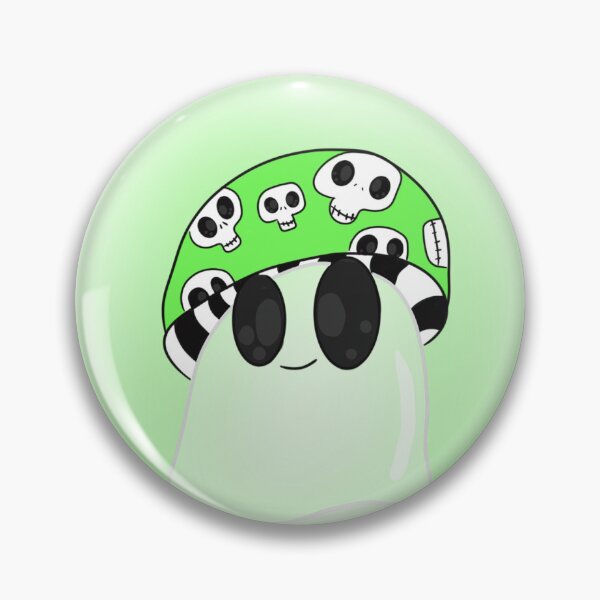 Item preview, skeleton ghost mushy designed and sold by KimiKinBear.