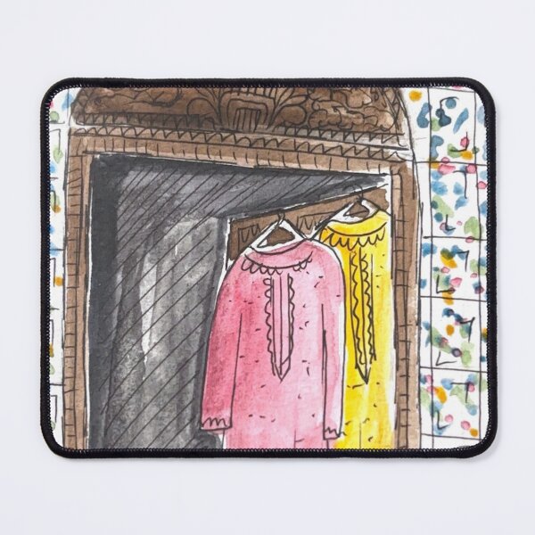 Item preview, Bazaar Naciria Watercolor Illustration designed and sold by kriti130.