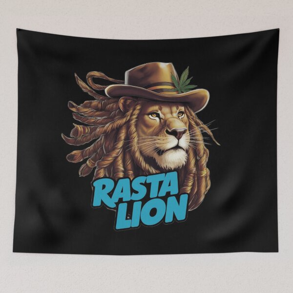Item preview, Rasta Lion No.3 designed and sold by Gentle40Winks.