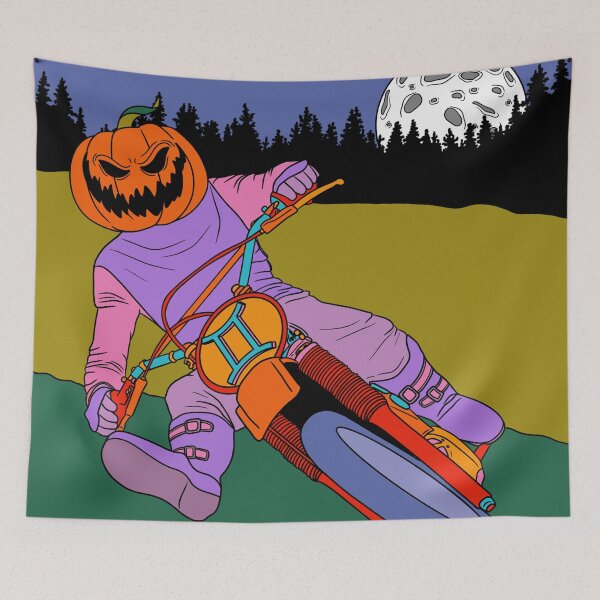 Artikelvorschau, Halloween-Feldweg entworfen und verkauft von Motel Gemini.