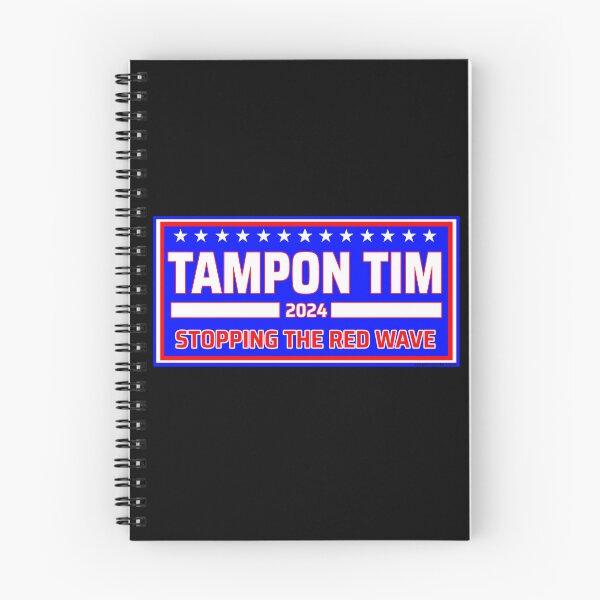 Item preview, Tampon Tim STOPS THE RED WAVE designed and sold by Paisley P. Peinforte's Aetlier Atrotica.