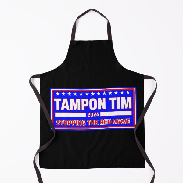 Item preview, Tampon Tim STOPS THE RED WAVE designed and sold by Paisley P. Peinforte's Aetlier Atrotica.