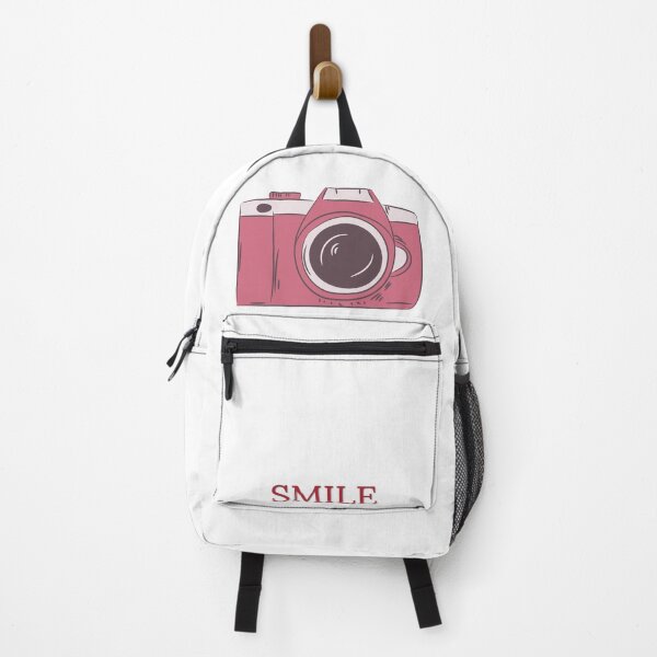 Item preview, Smile – Pink Camera Illustration designed and sold by Monedesign.