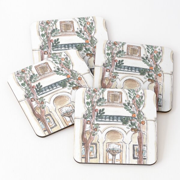 Item preview, Museum de la Kasbah Watercolor Illustration designed and sold by kriti130.