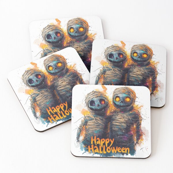 Item preview, Halloween mummies designed and sold by Hoity-Toity.