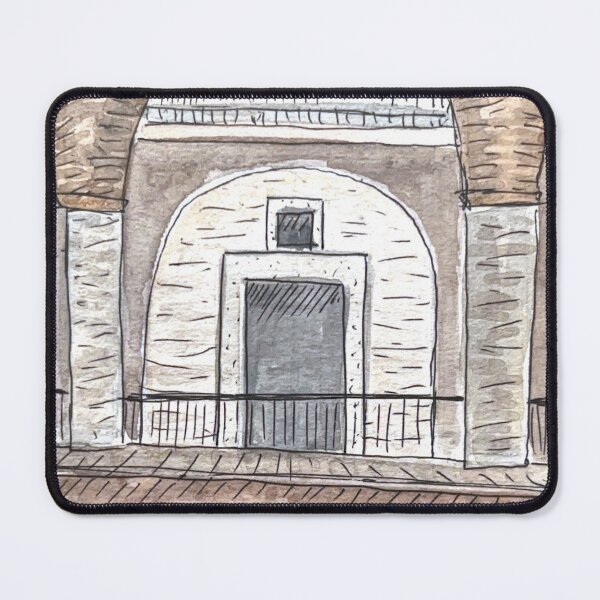 Item preview, Mercati di Traiano Watercolor Illustration  designed and sold by kriti130.