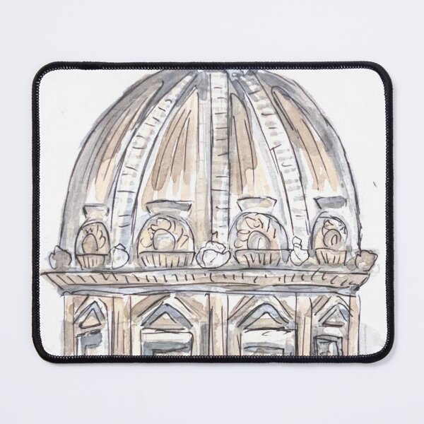 Item preview, Roman Dome Watercolor Illustration designed and sold by kriti130.