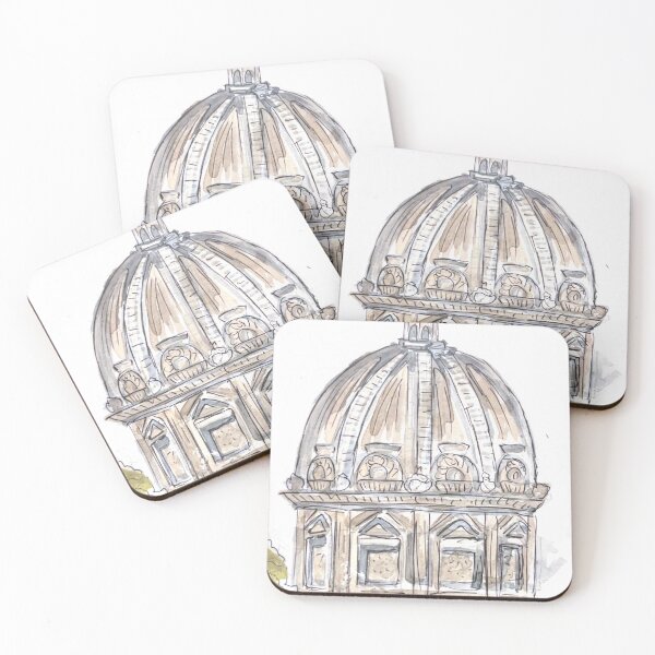 Item preview, Roman Dome Watercolor Illustration designed and sold by kriti130.
