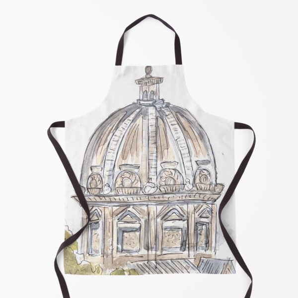 Item preview, Roman Dome Watercolor Illustration designed and sold by kriti130.