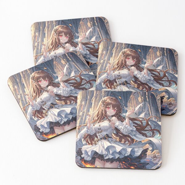 Item preview, Anime princess portrait in a fantasy world art designed and sold by TheArtistOf2022.