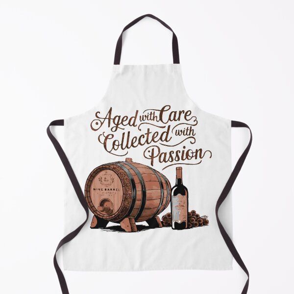 Item preview, Aged With Care Collected With Passion designed and sold by WineandWear.