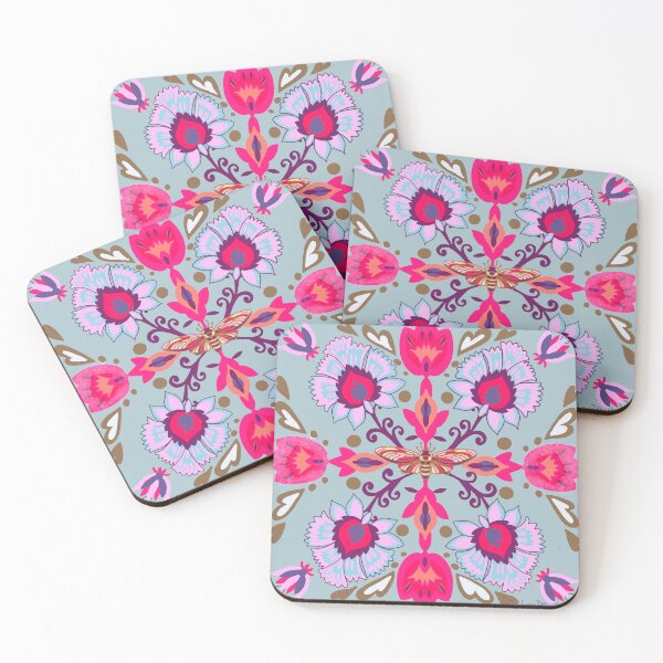 Item preview, Boho Mandala - Pale Blue-24A-063 designed and sold by Cori Lang.