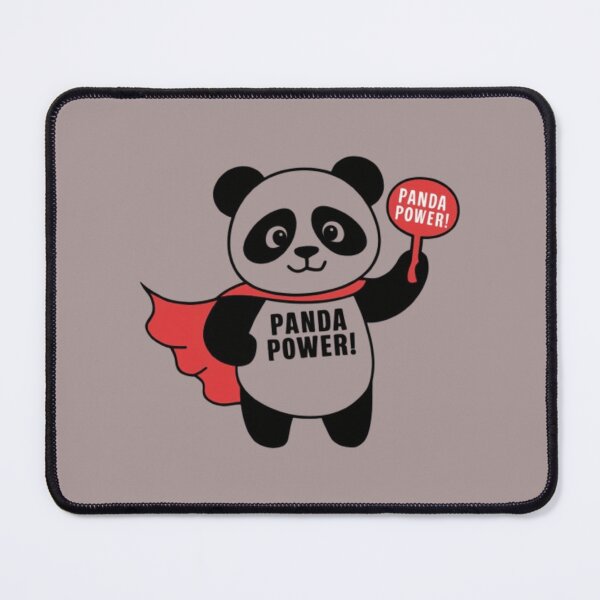 Item preview, panda wearing a superhero cape designed and sold by iglo.