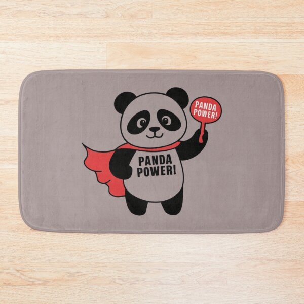 Item preview, panda wearing a superhero cape designed and sold by iglo.