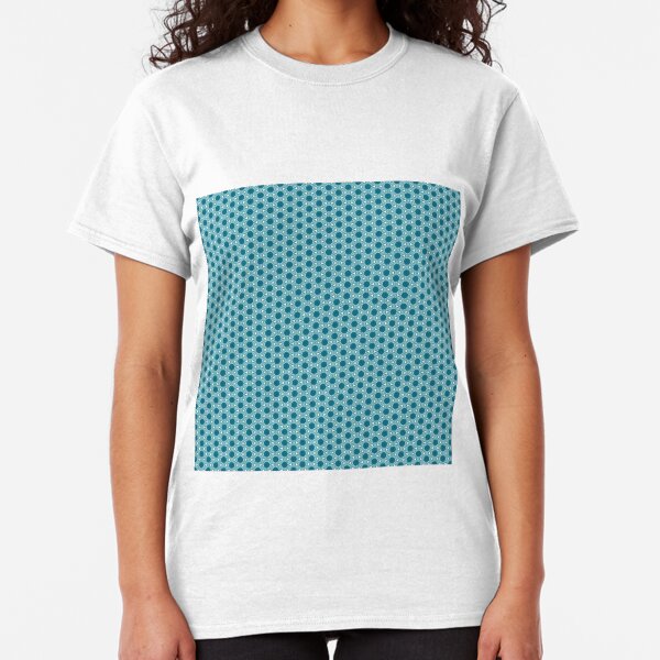 Abstract Turquoise Pattern 3 Classic T-Shirt