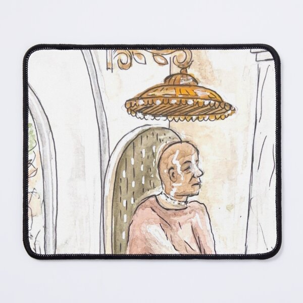 Item preview, Iskcon Roma Watercolor Illustration designed and sold by kriti130.