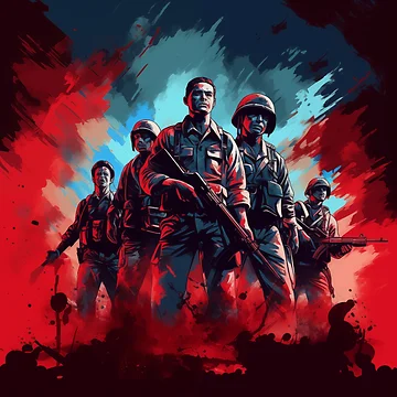 Artwork thumbnail, Soldiers by Rtymer