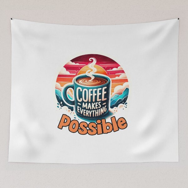 Item preview, ✨Witty Coffee Sayings – Sarcastic & Fun Designs for T-Shirts, Mugs, Stickers & More designed and sold by artedigital99.
